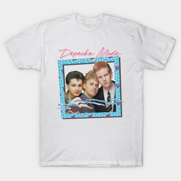 Depeche Mode // 80s Retro Fan Aesthetic T-Shirt by DankFutura